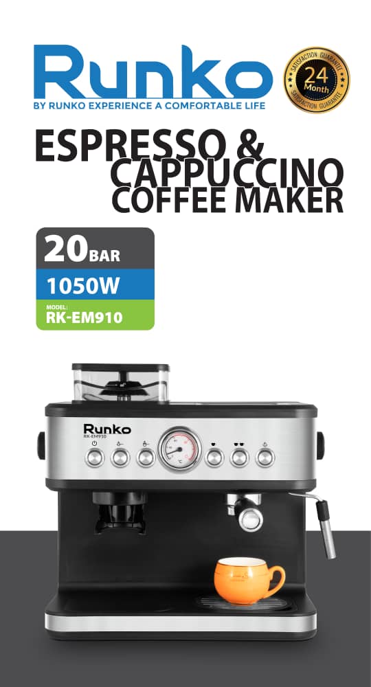 قهوه ساز رانکو. 24 ماه گارانتی.